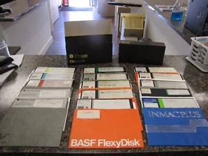 Lot of (15) Vintage Various 8" Disks - CP/M/PCS - LQ39 - Photo 1/10