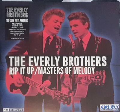 THE EVERLY BROTHERS RIP IT UP / MASTERS OF MELODY NEW 180G NEW  - Image 1 of 3