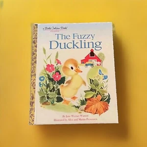 The Fuzzy Duckling Jane Werner Watson A Little Golden Book 2015 Juvenile Fiction - Picture 1 of 2