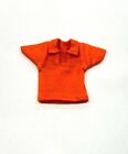 SU-PL-M-OR: 1/12 Polo Shirt for 6 inch Mezco ML Vtoys muscular body - Orange