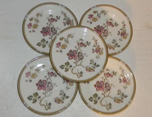 Wedgwood R4467 Swallow Bone China Bread & Butter Plate Set of 5 England - Picture 1 of 6