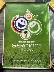 ORIGINAL FIFA GERMANY 2006 WORLD CUP POSTER OFFICIAL PRINTING - Picture 1 of 1