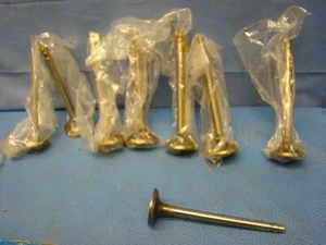 Ford 302 Exhaust Valve Set 1970 1971 1972 8 each USA Lash ccap style - Picture 1 of 4