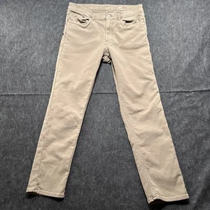 Pantalones de felpa Faherty ajustados para hombre talla 32x29 tostados preppy rectos elásticos chinos 43 - Imagen 1 de 17