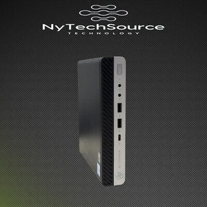 LOTx20 HP EliteDesk 800 G3 DM Mini Intel i5-6500T 8GB No Caddy Antenna HDD - Picture 1 of 4