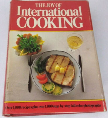 THE JOY OF INTERNATIONAL COOKING  Cook Book - Marie-Christine Conte HC/DJ/1983 - Image 1 of 4