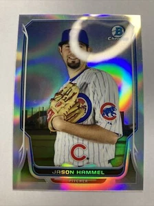 2014 Bowman Chrome #212 Jason Hammel Chicago Cubs /500 SP - Picture 1 of 4