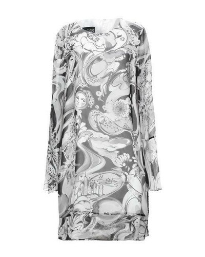 Abito corto grigio Boutique Moschino