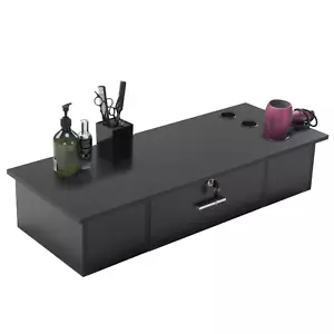 Wandhalterung Styling Station Salon Friseur Beauty Ausrüstung mit Haartrockner Halter - Bild 1 von 12