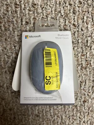 Microsoft Bluetooth Mouse Pastel Blue - Wireless - Bluetooth - 2.40 GHz - Image 1 of 2