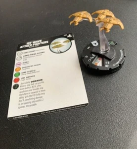 Star Trek 1st Wave Attack Fighters #001 HeroClix Tactics IV miniatura - Imagen 1 de 1