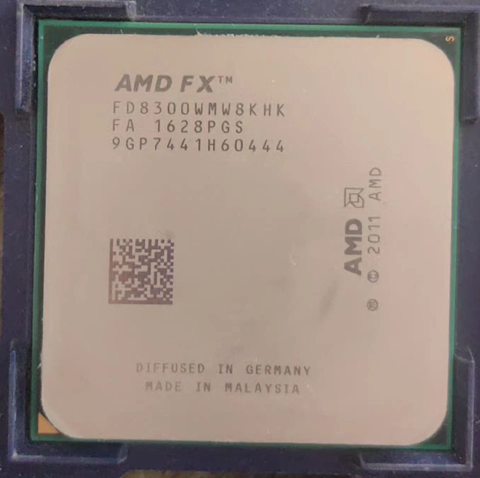 AMD FX-8300 8-core 8-thread 3.3GHz 95W AM3+ CPU processor - Image 1 of 1