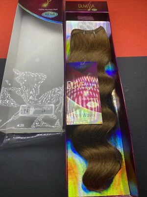 Cabello exterior 100 % humano DUVESSA_BALI_WAVE_WEAVING CABELLO 14"_#30 Foto 1 de 4