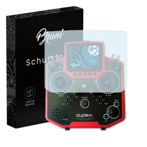 Bruni 2x Folie für Jeti Transmitter Duplex DS-12 Schutzfolie Displayschutzfolie - Bild 1 von 8