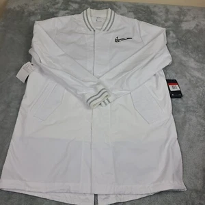 Nike Superbowl LIV Media Night White Jacket RARE BQ9304-100 Mens Size L $240 NWT - Picture 1 of 14