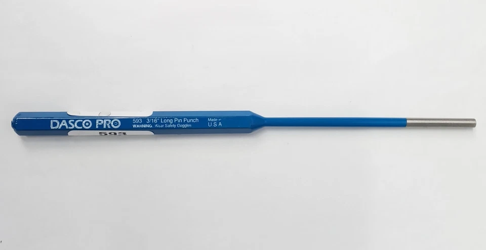 Punzón largo Dasco Pro 593 3/16" x 8-1/2" EE. UU. Foto 1 de 1