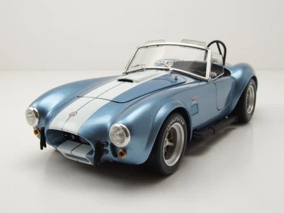 Shelby Cobra 427 S/C Blu Metallizzato Bianco Modellino 1:18 Kyosho - Immagine 1 di 4