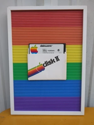 EXTREMELY RARE ©1980 APPLE FORTRAN SOFTWARE ART 11x16" From HQ 80s - Image 1 of 4