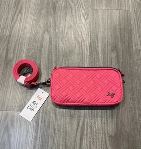 Neu mit Etikett Lug Coupe XL wandelbare Umhängetasche – gesteppt kraftvoll pink - Bild 1 von 7