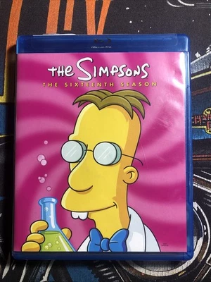 The Simpsons Sixteenth Season, 3 Blu-ray Set with 28 Pg Booklet Foto 1 de 4