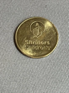 Shriners Children’s Hospital Medaille der Wertschätzung Goldener Bär Münze - Bild 1 von 3