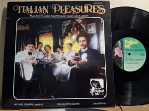 Sheffield Lab 16 Italian Pleasures MICHAEL NEWMAN Sequoia SQ LIVE DTD 1981 NM - Picture 1 of 2