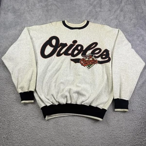 Vintage Baltimore Orioles Pullover Herren Large MLB Baseball Rundhalsausschnitt USA 90er - Bild 1 von 10