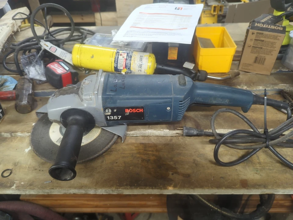 Bosch BSH-1357 7” Electric Angle Grinder - Image 1 of 4