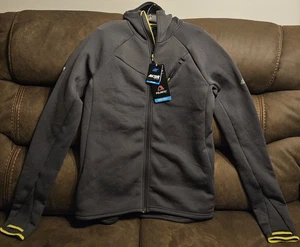 Giacca pile elasticizzato Eastern Mountain Sports full zip Polartec/Power L nuova con etichetta - Foto 1 di 18