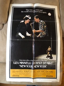 New York, New York (1977) 27x41 Style B Original gefaltetes Filmplakat - Bild 1 von 4
