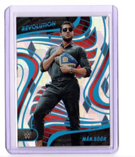 2023 Panini Revolution WWE CUBIC Man Soor Parallel #'d 15/49