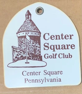Center Square Golfschläger Bag Tag Pennsylvania PA - Bild 1 von 3