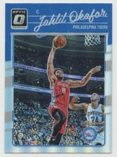 Jahlil Okafor 2016-17 Panini Donruss Optic Silver Holo Prizm #2 Philadelphia