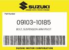 NEW Genuine OEM Suzuki BOLT, SUSPENSION ARM PIVOT - 09103-10185