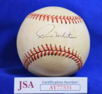Paul Molitor JSA COA Signed American League Autograph Baseball - Image 1 of 2