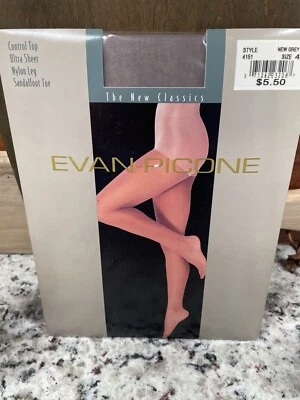 [RARO] PANTIMEDIAS DE COLECCIÓN NIP EVAN-PICONE NUEVAS GRISES TALLA 4 LOS NUEVOS CLÁSICOS Foto 1 de 4