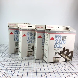 (4) Easy Heat Cable Roof & Gutter Winter De-Icing Kit 30ft Heated Cord ADKS-0150 - Picture 1 of 12