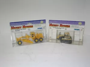 1/64 CATERPILLAR 12G GRADER & CHALLENGER MODEL 65 NIB 198-89 vintage - Picture 1 of 3