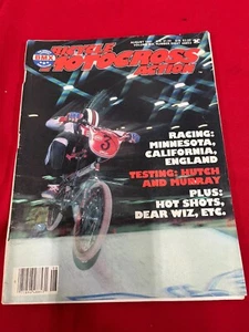 Bicycle Motocross Action Magazine August 1981 Hutch and Murray testing - Picture 1 of 1