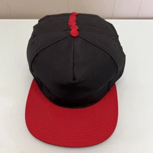 Lot of 8 Blank -San Sun (4-7 1/8, 2-7 1/4 & 2-7 3/8) Fitted Hat Cap Black & Red - Picture 1 of 9