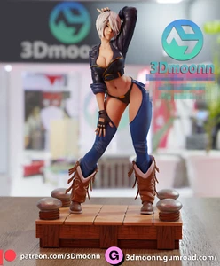 Angel (KOF) Kit stampato in 3D non verniciato/non assemblato - Foto 1 di 6
