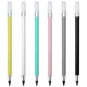 6 Pcs Erasable Pencil Pencils Bulk Inkless Everlasting Child for Students - Picture 1 of 12