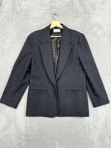 Vintage Pendleton Blazer Jacke Damen M Grau Schurwolle Classiccore Heritage - Bild 1 von 22