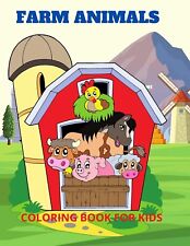 Deeasy B. Farm Animals- Coloring Book for kids (Paperback) (UK IMPORT)