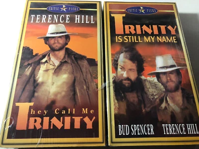 They Call Me Trinity & Trinity Is Still My Name VHS Terence Hill - NEW Westerns - Image 1 of 2
