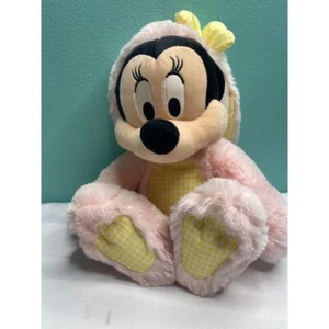 Entzückendes Disney Plüsch Minnie Mouse Ostern Spielzeug mit Gingham Akzenten - Bild 1 von 3