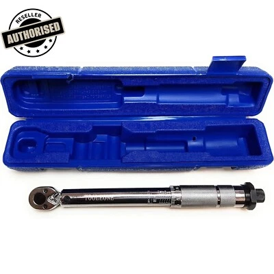 Toolzone KDPSS217 Acero Cromado Bloqueable 1/4" Accionamiento 5/25Nm Llave dinamométrica Foto 1 de 3