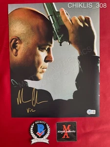 Michael Chiklis autographed signed 11x14 photo The Shield Vic Beckett COA - Picture 1 of 3