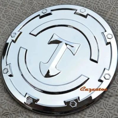 CHROME FUEL GAS CAP TANK LID COVER FOR HYUNDAI SANTA FE XL 2013-2018 - Изображение 1 из 2