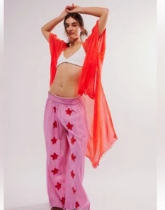 Free People Kimono Day Dream Washed OS - Picture 1 of 8